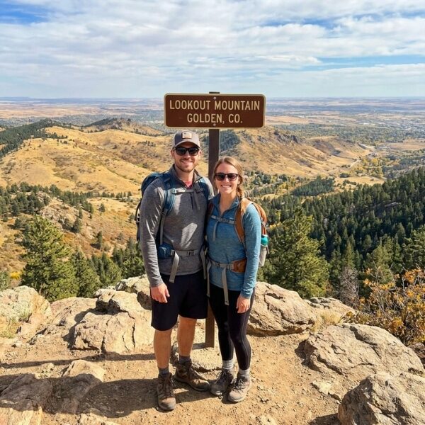 Couple enjoying free time while recurring service is provided in Golden-co